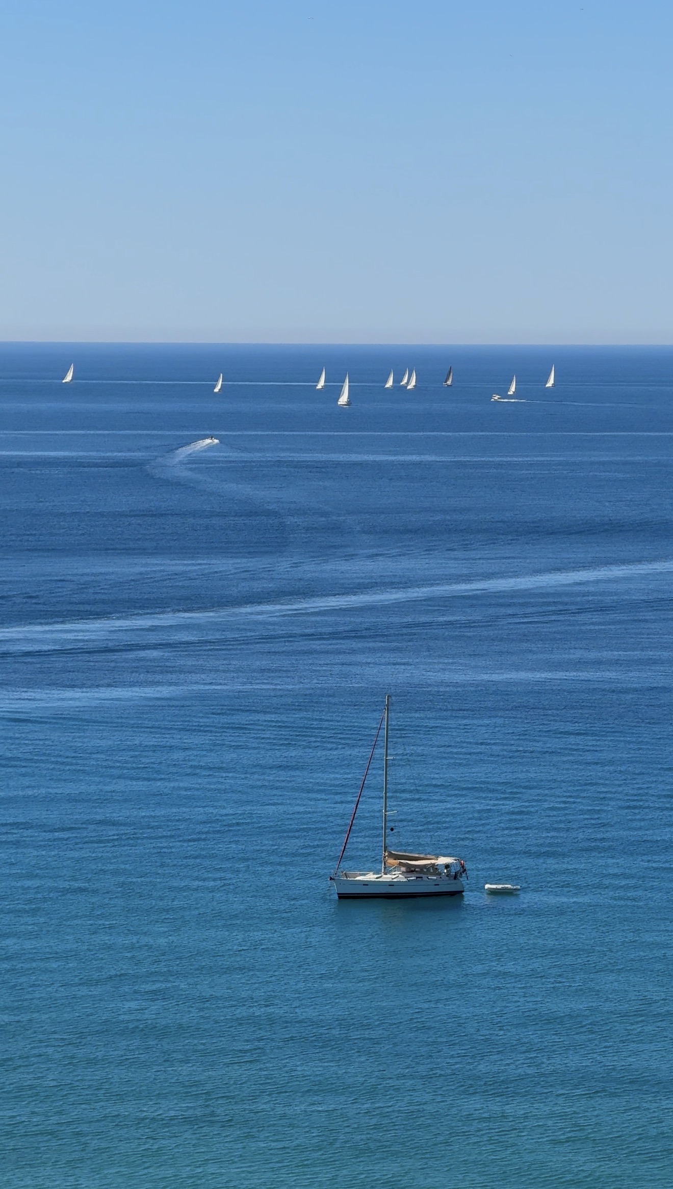 Mediterranean sea view