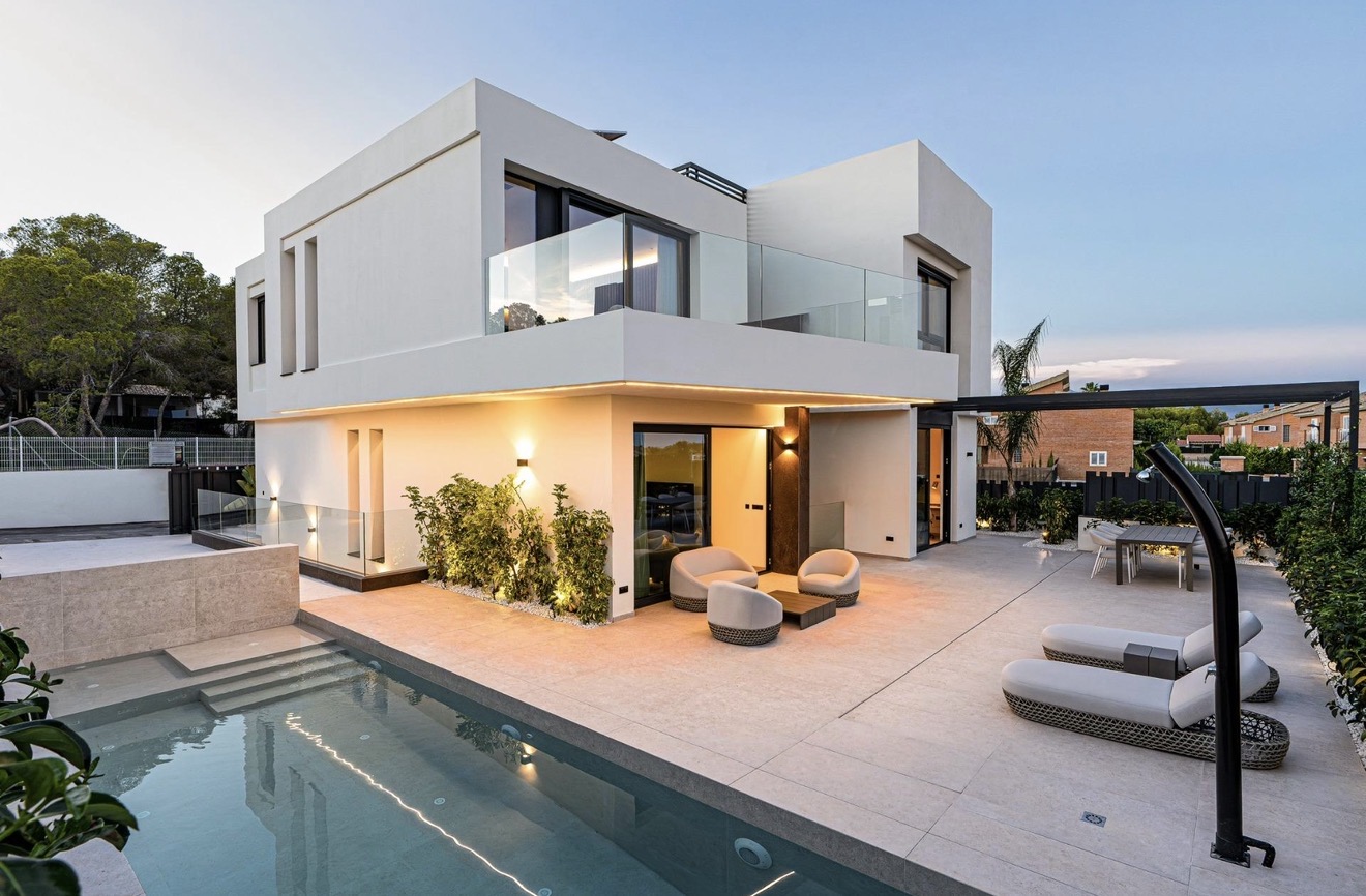 Evening villa
